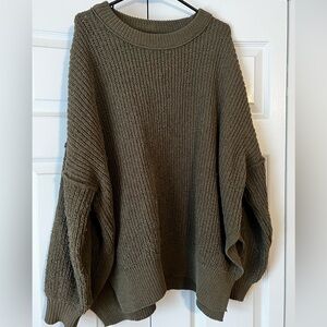Aerie Olive Green Sweater